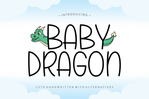 Baby Dragon Review: A Whimsical Script for Bold Branding