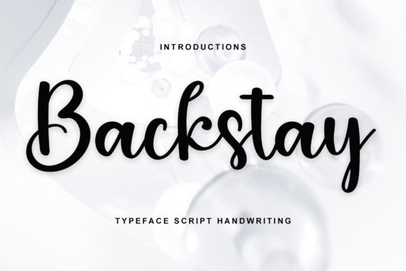 Backstay Font: A Delicate Script for Digital Branding