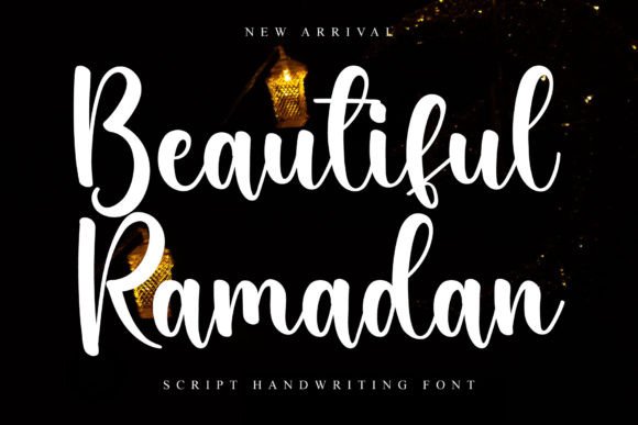 Beautiful Ramadan: The Perfect Script Font for Handmade Creators