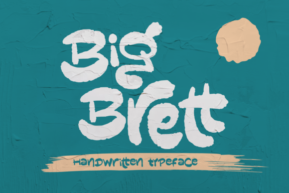 Big Brett: A Playful Handwritten Font for Modern Web Design