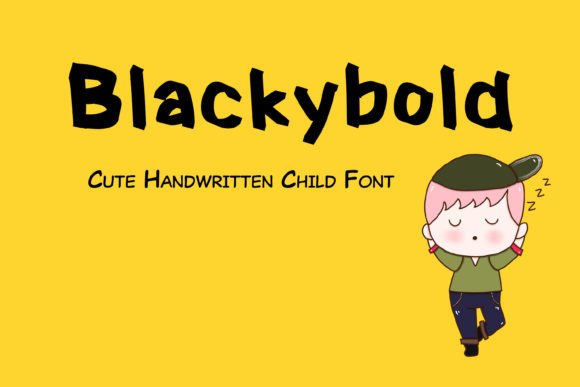 Blackybold: A Playful Script Font