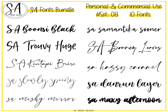 Boost Campaign Clarity with Script and Handwritten Bundle 8
