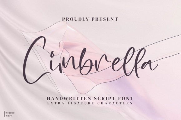 Cimbrella: A Magical Script Font