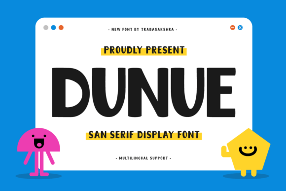 Dunue Font: Sleek and Sophisticated