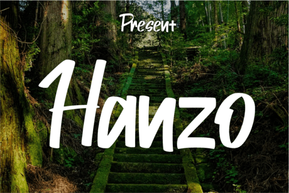 Hanzo: A Handwritten Font for Elegant Editorial Design