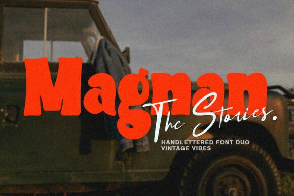 Magnan the Stories: A Typeface for Editorial Elegance