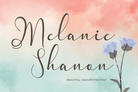 Melanie Shanon: A Graceful Script for Web Design