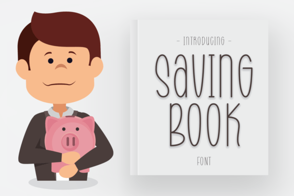 Saving Book: A Friendly Typeface for Small Business Branding
