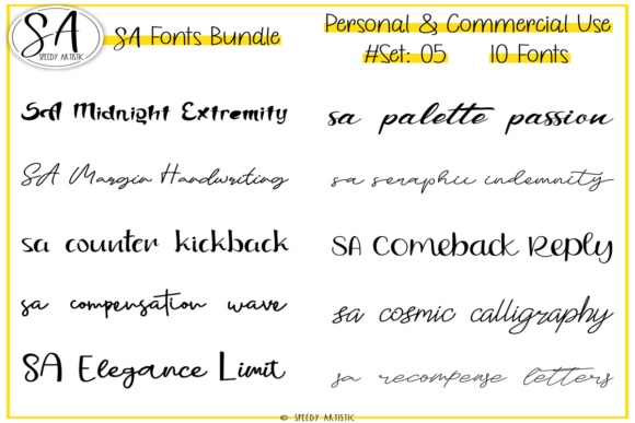 Script and Handwritten Bundle 5: The Typeface for Scroll-Stopping Marketing