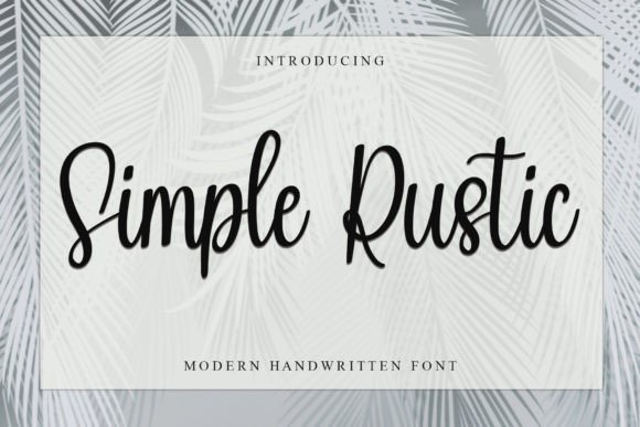 Simple Rustic Font Review