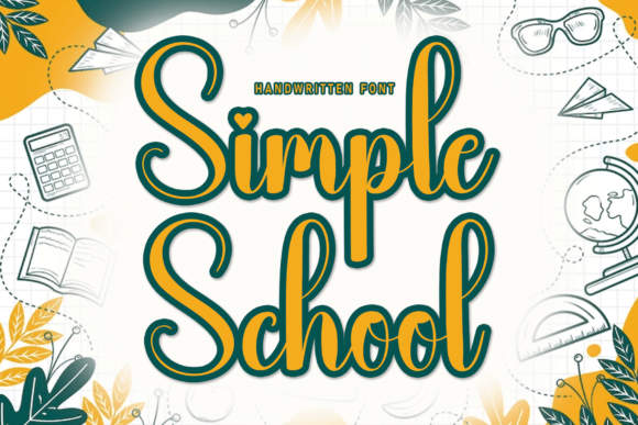 Simple School Font Review