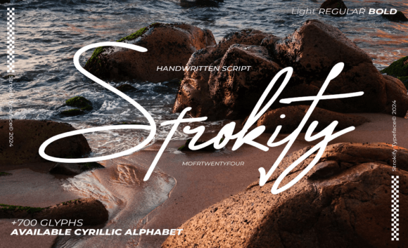 Strokify: The Handwritten Typeface That Stops the Scroll