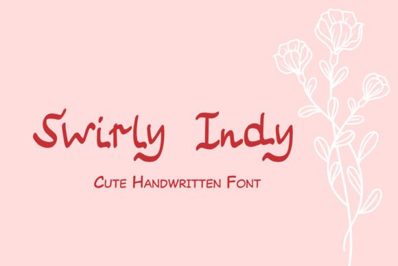 Swirly Indy Font for Business