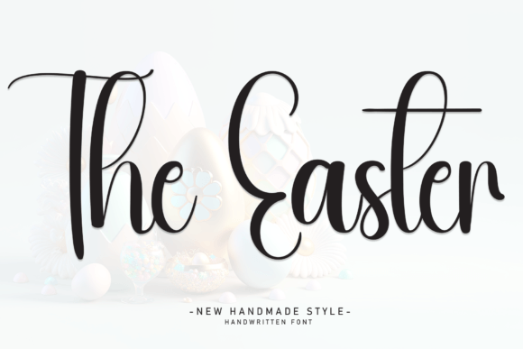 The Easter Font: A Handwritten Typeface for Editorial Warmth
