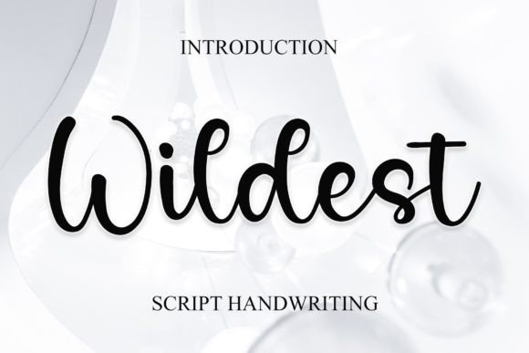 Wildest Font: A Handwritten Script for Makers